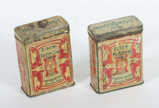 Velde, Henry van de Paar Eisen-Tropon-Deckeldosen,… - photo 3