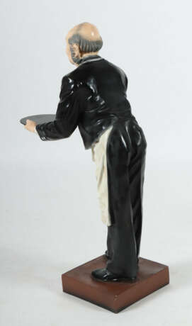 Kellnerfigur als Tabletthalter 20. Jh., Kunststoff… - photo 2