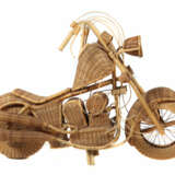 Rattan-Chopper 21. Jh., detailreiche Nachbildung e… - photo 1