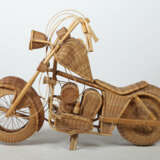 Rattan-Chopper 21. Jh., detailreiche Nachbildung e… - photo 2