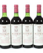 Boissons spiritueuses. 6 Flaschen französischer Rotwein Château Matras, A…