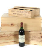 Boissons spiritueuses. 27 variierende Flaschen französischer Rotwein 12x …