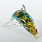 Tierfigur ''Delfin'' 2. Hälfte 20. Jh., farbloses … - Foto 2