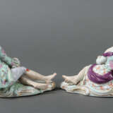 2 Figurenschalen Meissen, 1850-1924, Porzellan, gl… - фото 2