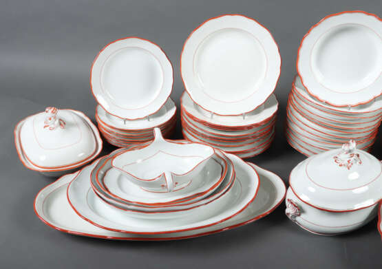 Meissen-Speiseservice für mind. 9 Personen 1850-19… - photo 2