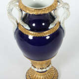 Doppelschlangenhenkelvase Meissen, 1850-1924, Porz… - photo 2