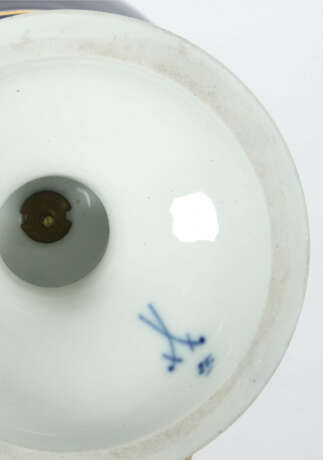 Doppelschlangenhenkelvase Meissen, 1850-1924, Porz… - photo 3