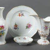 4 Teile Meissen 3x 1850-1924 und 1x nach 1934, Por… - photo 1