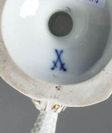 4 Teile Meissen 3x 1850-1924 und 1x nach 1934, Por… - photo 2