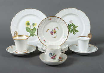 Konvolut Meissen, Nymphenburg u. a. 3x Meissen 185…