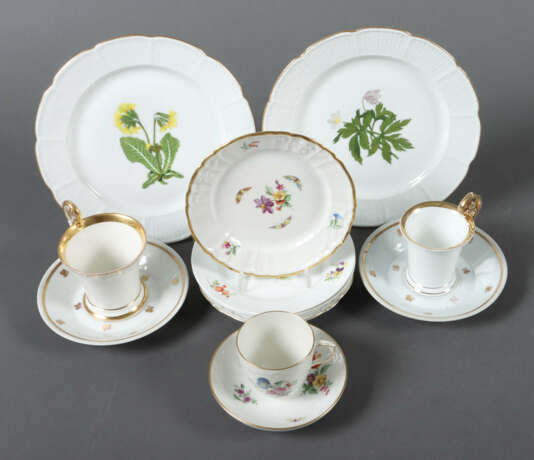 Konvolut Meissen, Nymphenburg u. a. 3x Meissen 185… - фото 2