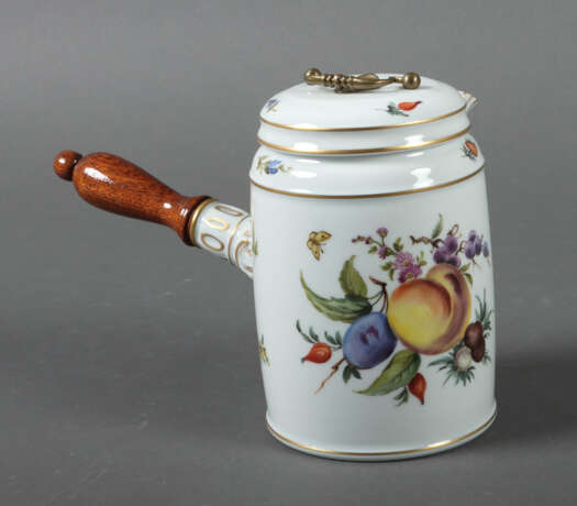 Schokoladenkanne mit Obstmalerei Ludwigsburg, nach… - photo 2