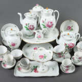 Kaffee-/Tee-/Mokkaserviceteile ''Rote Rose'' für m… - photo 2