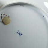 Paar Meissen-Wandteller mit Indischmalerei 1972-80… - photo 2
