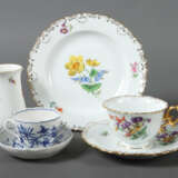 Kleines Meissen-Konvolut 1x 1850-1924, 3x 1924-34 … - фото 1