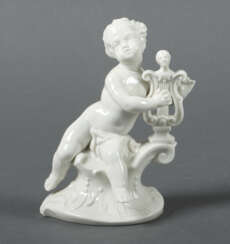 ''Leier spielender Putto'' Nymphenburg, 2. H. 20. …