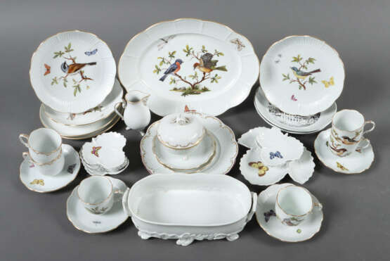 32 Porzellanteile 30x Ludwigsburg und 2x Meissen, … - фото 2