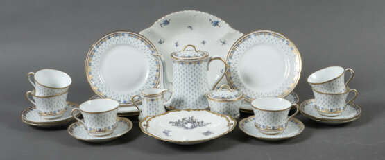 Kaffeeservice ''Anjou'' für 6 Personen Royal Limog… - photo 1