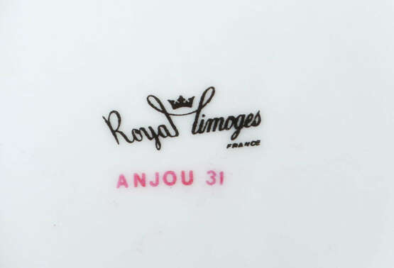 Kaffeeservice ''Anjou'' für 6 Personen Royal Limog… - photo 2