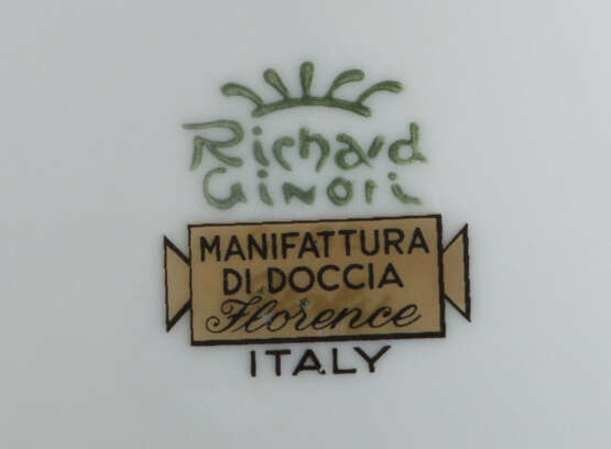 Mokkaservice ''Italian Fruit'' mit Blumen-, Frücht… - photo 3