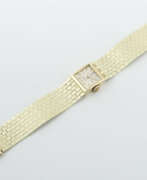 Uhren. Damenarmbanduhr Um 1960, Priosa, Gelbgold 585, pun…
