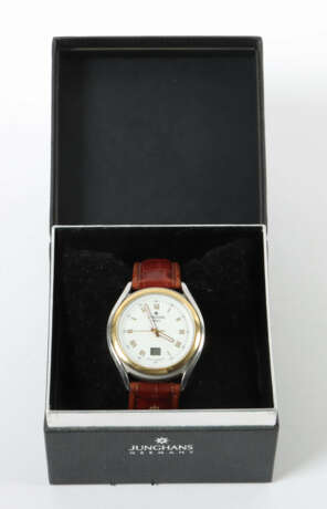 Herrenarmbanduhr Junghans modern, Junghans mega, Q… - photo 2