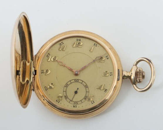 Gelbgoldsavonette 20 Jhr., Gehäuse in Gelbgold 585… - photo 1