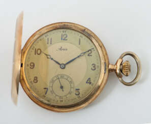 Herrentaschenuhr Um 1920/30, Marke Arsa, Gelbgold …