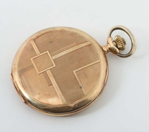 Herrentaschenuhr Um 1920/30, Marke Arsa, Gelbgold … - photo 2