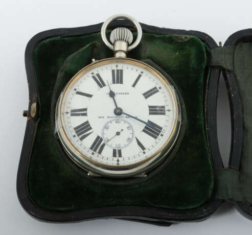 Herrentaschenuhr England, um 1920, Marke Patent, N… - photo 2