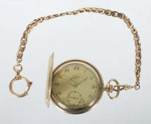 Taschenuhr Savonette Junghans, um 1937, mit Uhrenk…