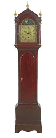 George III.-Bodenstanduhr England, um 1800, Messin… - photo 1