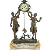 Kaminuhr mit Figurenstand ''Triumph des Frühlings'… - photo 1