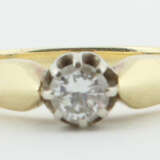 Solitärring Um 1940, Ring mit Solitär, ca. 0,25 ct… - photo 1