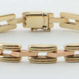 Gliederarmband Um 1960, Gliederarmband in Gelbgold… - фото 1