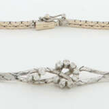 Armband mit Diamanten 1970er Jahre, Weißgold 750, … - photo 1