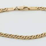 Goldarmband modern, Gelbgold 585, punziert, ''A. C… - Foto 1