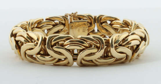 Armband Gelbgold modern, Gelbgold 585, punziert, M… - Foto 1