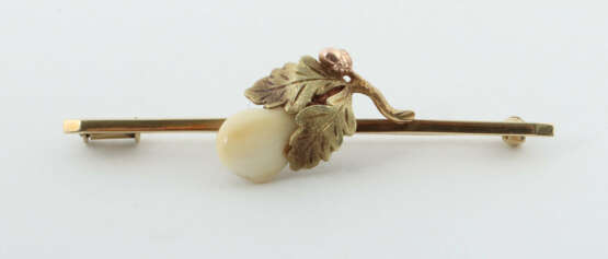 Brosche mit Grandel modern, Stabbrosche mit Grande… - photo 1