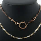 Goldkette und Uhrenkette modern, 1 Kette Gelbgold… - фото 1