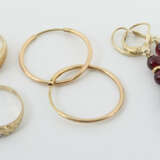 Konvolut Schmuck modern, Gelbgold 585, punziert, b… - photo 1