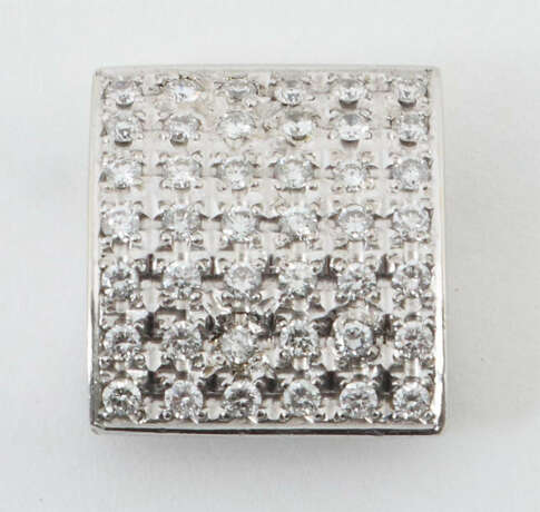 Anhänger mit Diamanten modern, besetzt mit 42 Diam… - Foto 1