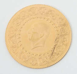 Münze türkisch, 100 Kurus, 1966, Kemal Attatürk, G…