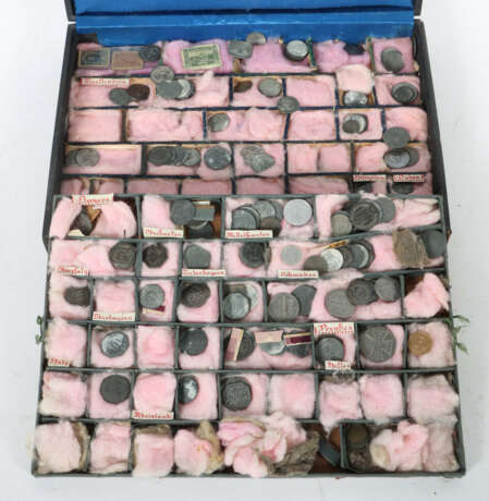 Münzsammlung Sammlung zahlr. Kleinmünzen, u. a. Ba… - Foto 1