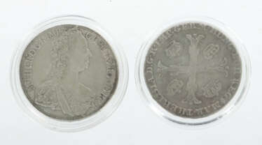 2x 1 Taler 1x Österreich-Ungarn, Maria Theresia, 1…