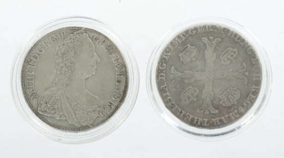 2x 1 Taler 1x Österreich-Ungarn, Maria Theresia, 1… - Foto 1