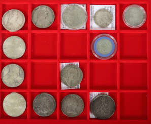 Sammlung österreichischer Münzen 5x Maria Theresia…