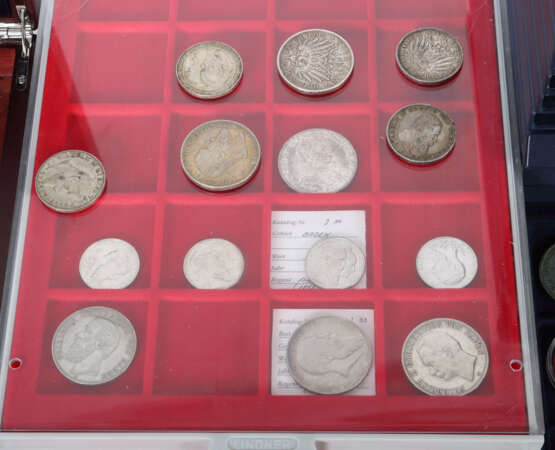Umfangreiche Sammlung Münzen meist USA und Kaiserr… - photo 3