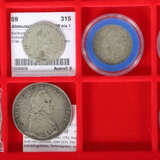 Sammlung Münzen 1x Salzburg, 20 Kreuzer, 1790; 2x … - photo 1