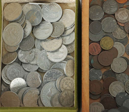 Umfangreiche Münzsammlung ein paar Hundert variier… - Foto 2